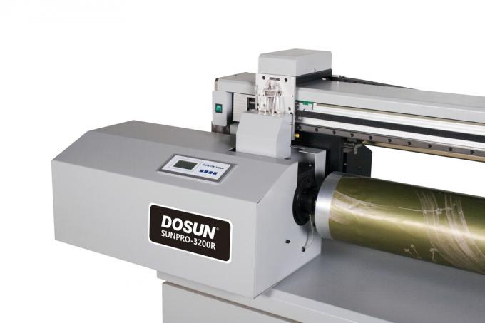 Rotary Tekstil Inkjet Engraver Peralatan, Digital Rotary Engraving Machine 360dpi / 720DPI 4