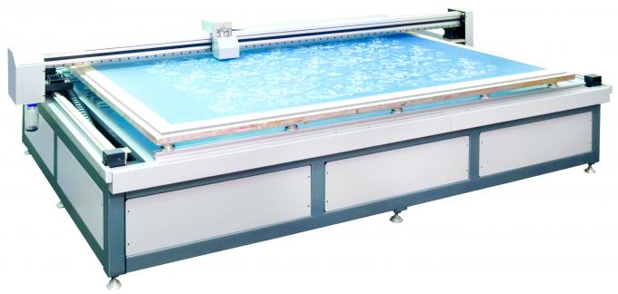 Flatbed Inkjet Engraver, Tekstil Engraving Machine 1400mm × 1000mm, 5600mm × 3400mm Layar 1