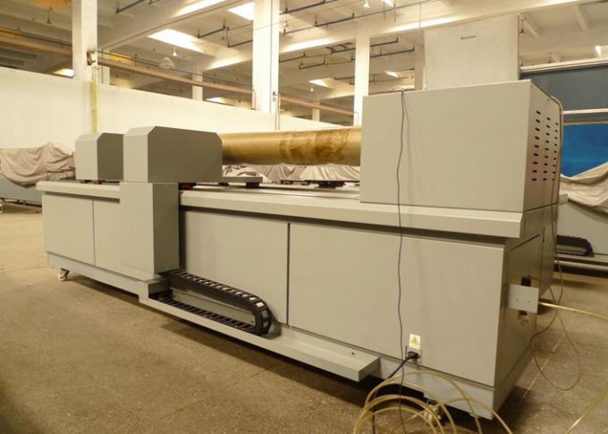 Kecepatan tinggi Biru UV Rotary Laser Engraver Tekstil Engraving Machine 640mm 820mm914mm 1018mm 2