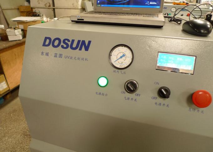 Kecepatan tinggi Biru UV Rotary Laser Engraver Tekstil Engraving Machine 640mm 820mm914mm 1018mm 3