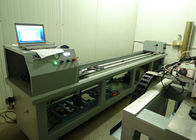Tekstil Rotary Laser Engraver 640mm Layar Ulangi, Biru UV Engraving Machine