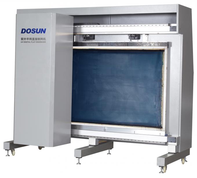 Kustom UV Digital Flatbed Laser Engraver Machine, Sistem Tekstil datar Engraving 1