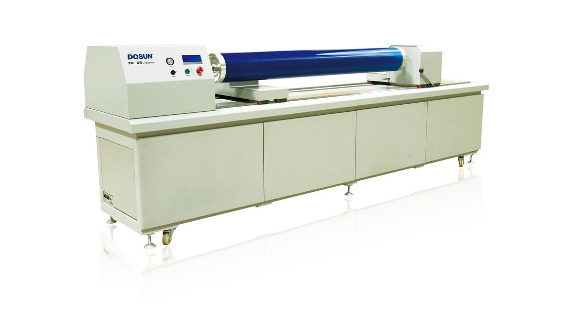 Biru Rotary UV Laser Engraving Mesin, Tekstil Laser Engraver 360/720 DPI